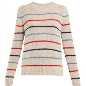 Etoile Isabel Marant Striped Crew Neck Sweater Small